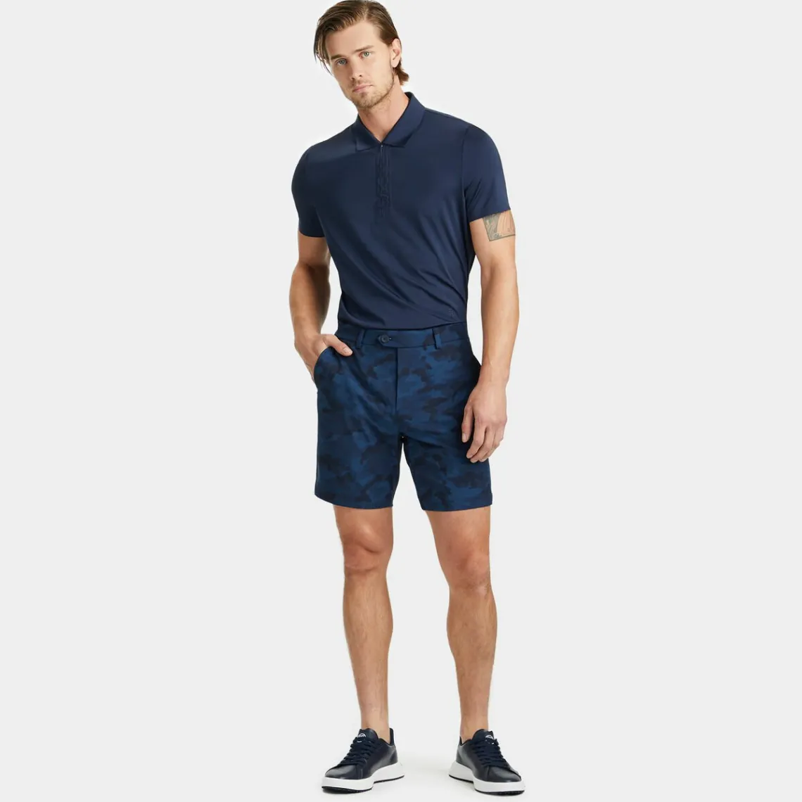 Shorts-G/FORE Camo Maverick 4-Way Stretch 8" Inseam Short