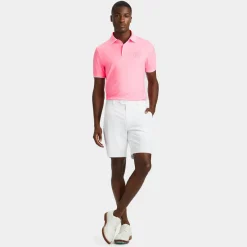 Polos & Shirts-G/FORE Circle G's Embossed Tech Jersey Banded Sleeve Polo