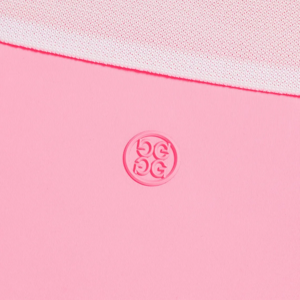 Polos-G/FORE Colour Block Collar Silky Tech Nylon Long Sleeve Zip Polo