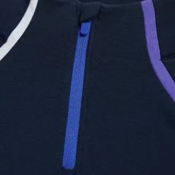 Mid Layers-G/FORE Colour Block Luxe Staple Quarter Zip Pullover