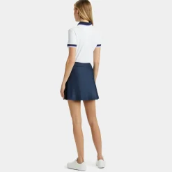 Polos-G/FORE Contrast Silky Tech Nylon Polo