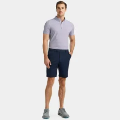 Polos & Shirts-G/FORE Feeder Stripe Tech Jersey Button Down Collar Polo