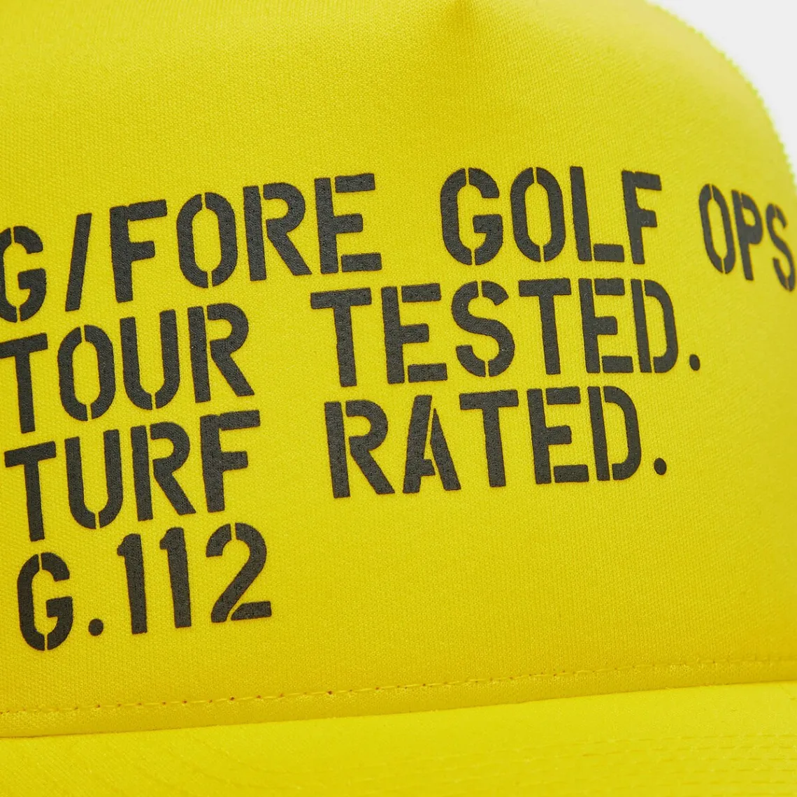 Hats-G/FORE Golf Ops G.112 Interlock Knit Tall Trucker Hat