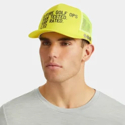 Hats-G/FORE Golf Ops G.112 Interlock Knit Tall Trucker Hat