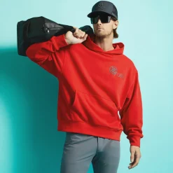 Hoodies & Tees-G/FORE G/Olf Unisex Oversized French Terry Hoodie