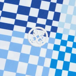 Skorts & Dresses-G/FORE Gradient Check Silky Tech Nylon A-Line Skort