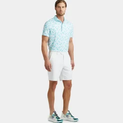 Polos & Shirts-G/FORE Mapped Icon Camo Tech Jersey Modern Spread Collar Polo