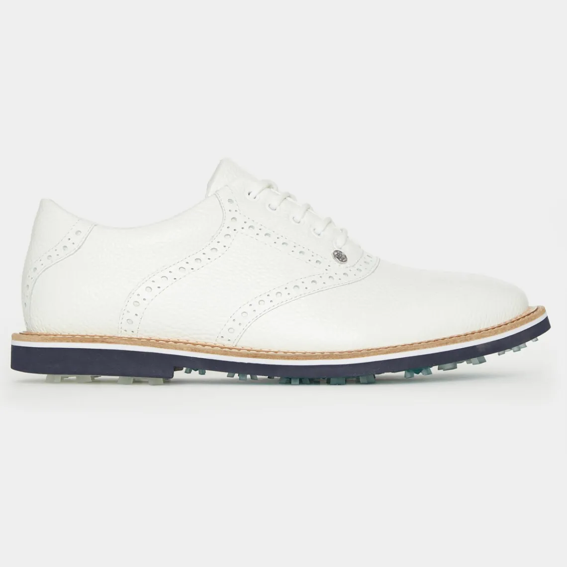 Gallivanter-G/FORE Men's Gallivanter Pebble Leather Saddle Golf Shoe