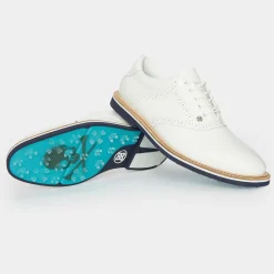 Gallivanter-G/FORE Men's Gallivanter Pebble Leather Saddle Golf Shoe