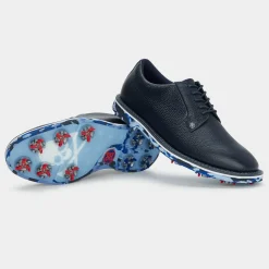 Golf Shoes-G/FORE Men's G/Lock Gallivanter Pebble Leather Camo Golf Shoe