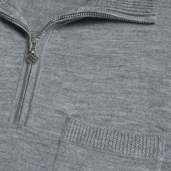 Skorts & Dresses-G/FORE Merino Wool Quarter Zip Pocket Sweater Dress