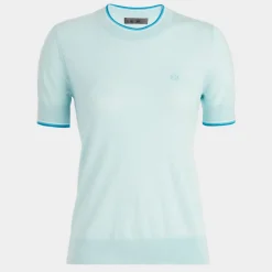 Sweaters-G/FORE Merino Wool Short Sleeve Sweater