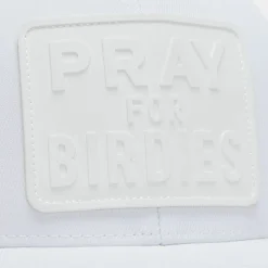 Hats-G/FORE Monochrome Pray For Birdies Stretch Twill Snapback Hat