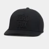 Hats-G/FORE Monochrome Zero Fux Stretch Twill Snapback Hat