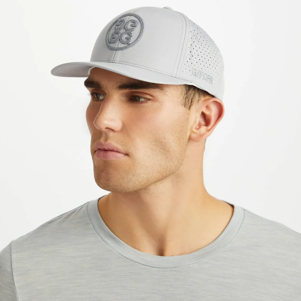 Hats-G/FORE Perforated Circle G's Ripstop Snapback Hat