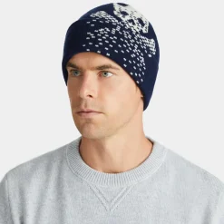 Hats-G/FORE Pixelated Skull & Tees Cashmere Merino Wool Beanie