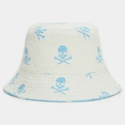 Hats-G/FORE Reversible Intarsia Skull & Tees Woven Bucket Hat