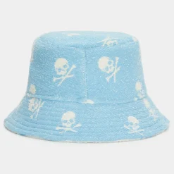 Hats-G/FORE Reversible Intarsia Skull & Tees Woven Bucket Hat