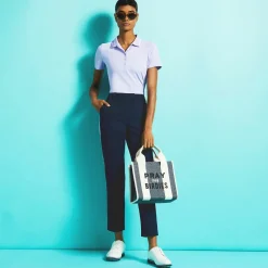 Polos-G/FORE Ribbed Tech Nylon Contrast Collar Polo