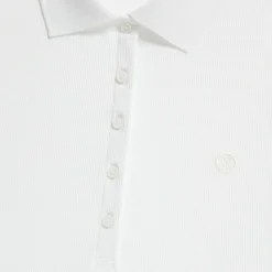 Polos-G/FORE Ribbed Tech Nylon Long Sleeve Polo