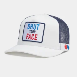 Hats-G/FORE Shut Your Face Cotton Twill Trucker Hat