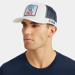 Hats-G/FORE Shut Your Face Cotton Twill Trucker Hat