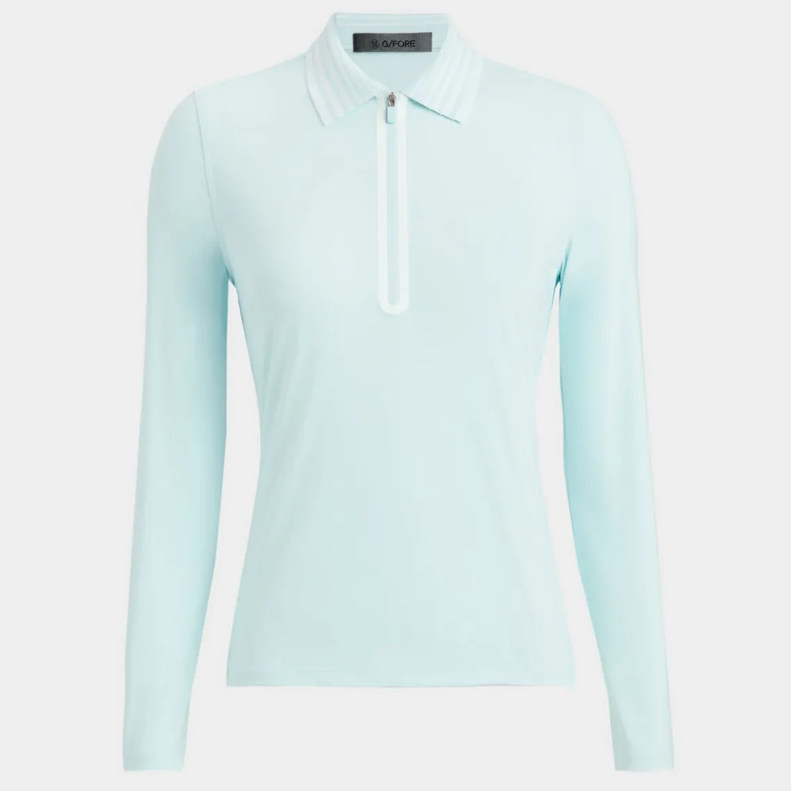 Polos-G/FORE Silky Tech Nylon Quarter Zip Polo