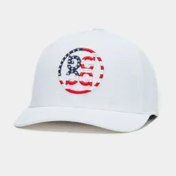Hats-G/FORE Skulls & Stripes Stretch Twill Snapback Hat