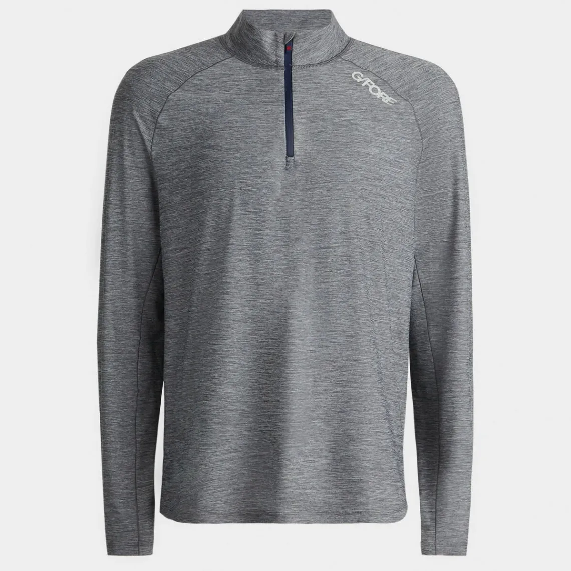 Mid Layers-G/FORE Stretch Tech Quarter Zip Long Sleeve Pullover