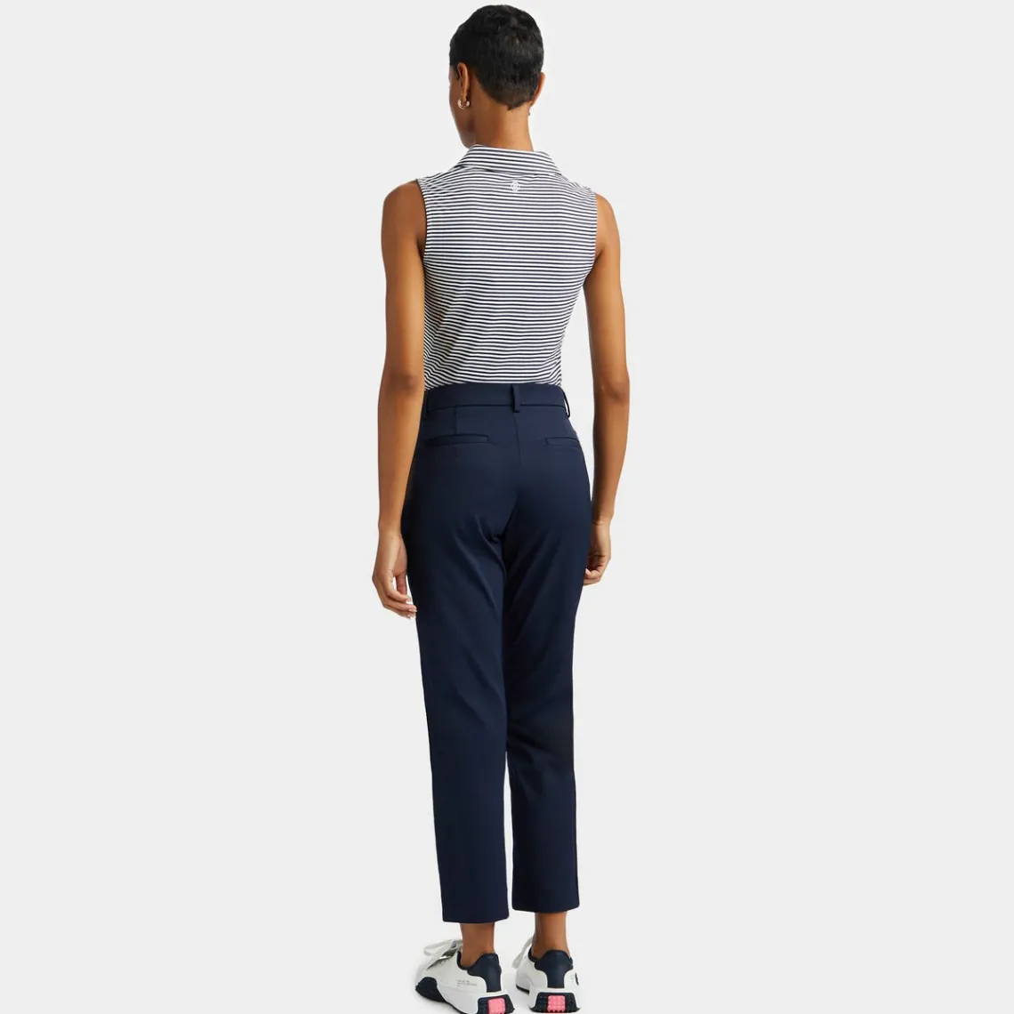 Bottoms-G/FORE Stretch Tech Twill Mid Rise Straight Tapered Leg Trouser