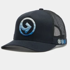 Hats-G/FORE Striped Quarter G Cotton Twill Trucker Hat