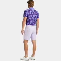 Polos & Shirts-G/FORE Tonal Floral Tech Pique Modern Spread Collar Polo