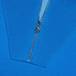 Sweaters-G/FORE V Neck Merino Wool Quarter Zip Sweater