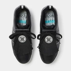 Golf Shoes-G/FORE Women's Durf Pebble Leather Kiltie Golf Shoe