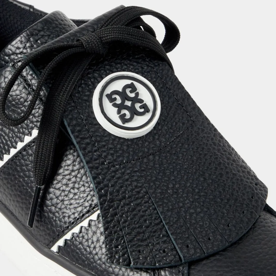 Golf Shoes-G/FORE Women's Durf Pebble Leather Kiltie Golf Shoe