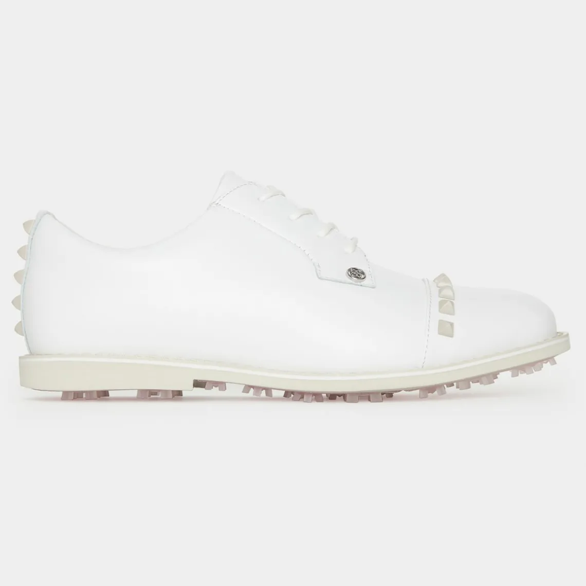Gallivanter-G/FORE Women's Gallivanter Pebble Leather Stud Cap Toe Golf Shoe