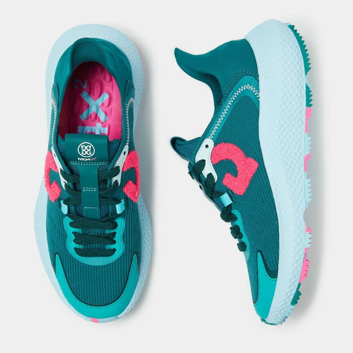 Mg4X2-G/FORE Women's Mg4X2 Quilted Knit Hybrid Golf Cross Trainer